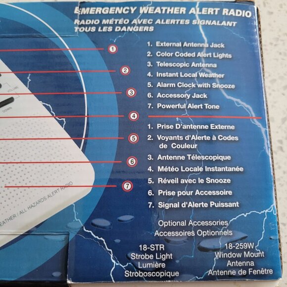 MIDLAND Emergency Weather Radio - NEW - Open Box - Picture 8 of 11